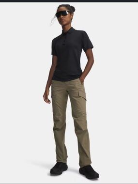 Under Armour Tactical Pants Womens Size 8 Bayou Cargo Waterproof Stretch